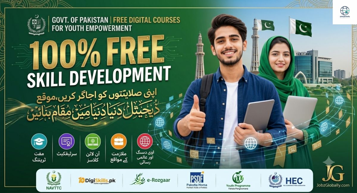 Free Government Courses in Pakistan 2026: Top Skill Development Programs