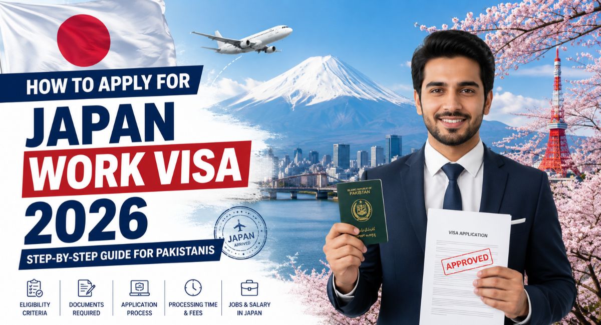 How to Apply for Japan Work Visa from Pakistan in 2026